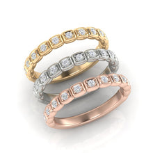 Load image into Gallery viewer, 14k Diamond Stackable/Wedding Band GGDB-216-D,  Rings &amp; Stackable Bands, Diamond, Rings &amp; Stackable Bands, Belarino
