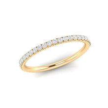 Load image into Gallery viewer, 14k Gold Stackable/Wedding Band GGDB-211.2-D,  Rings &amp; Stackable Bands, Diamond, Rings &amp; Stackable Bands, Belarino
