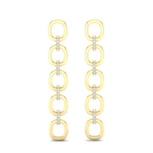 Load image into Gallery viewer, 14k Gold/Diamond Earrings GGDE-103.1Y-D,  Earring, Earring, Belarino
