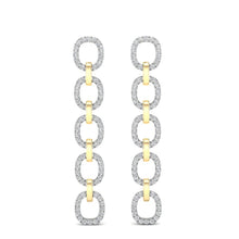 Load image into Gallery viewer, 14k Gold/Diamond Earrings GGDE-103.2C1-D,  Earring, Earring, Belarino
