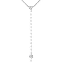 Load image into Gallery viewer, 14K Diamond Y-Necklace/Lariat Necklace. GGDN-111-D,  Necklace, Necklace, Belarino
