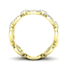 Load image into Gallery viewer, 14k Diamond Chain-link Ring GGDB-184.1-D,  Rings, Diamond, Belarino
