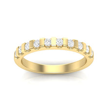 Load image into Gallery viewer, 14k Diamond Anniversary Band GGDB-175-D,  Rings &amp; Stackable Bands, Diamond, Rings &amp; Stackable Bands, Belarino
