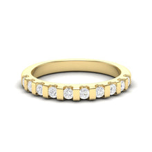 Load image into Gallery viewer, 14k Diamond Anniversary Band GGDB-175-D,  Rings &amp; Stackable Bands, Diamond, Rings &amp; Stackable Bands, Belarino
