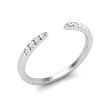 Load image into Gallery viewer, 14k Diamond Open Minimal Stackable Ring GGDB-111-D,  Rings &amp; Stackable Bands, Diamond, Rings &amp; Stackable Bands, Belarino
